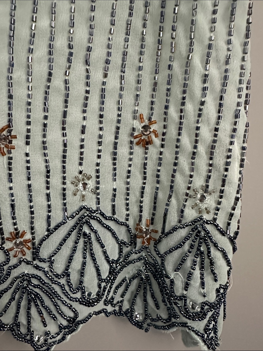 Willow & Clay Mint Green Beaded Tank Top - Picture 6 of 15